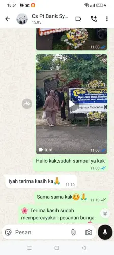 Testimonial Papan Bunga cigeulis